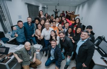 Momento da inauguração da Faculdade. Foto: Divulgação/PMSBC